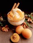 Apricot ice cream