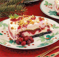 Canberry Ice Cream Cake