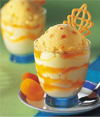 Orange Basil Ice Cream