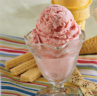 No-Cook Strawberry Ice Cream