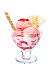 No-Cook Strawberry Ice Cream